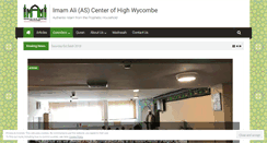 Desktop Screenshot of imamaliascentre.org